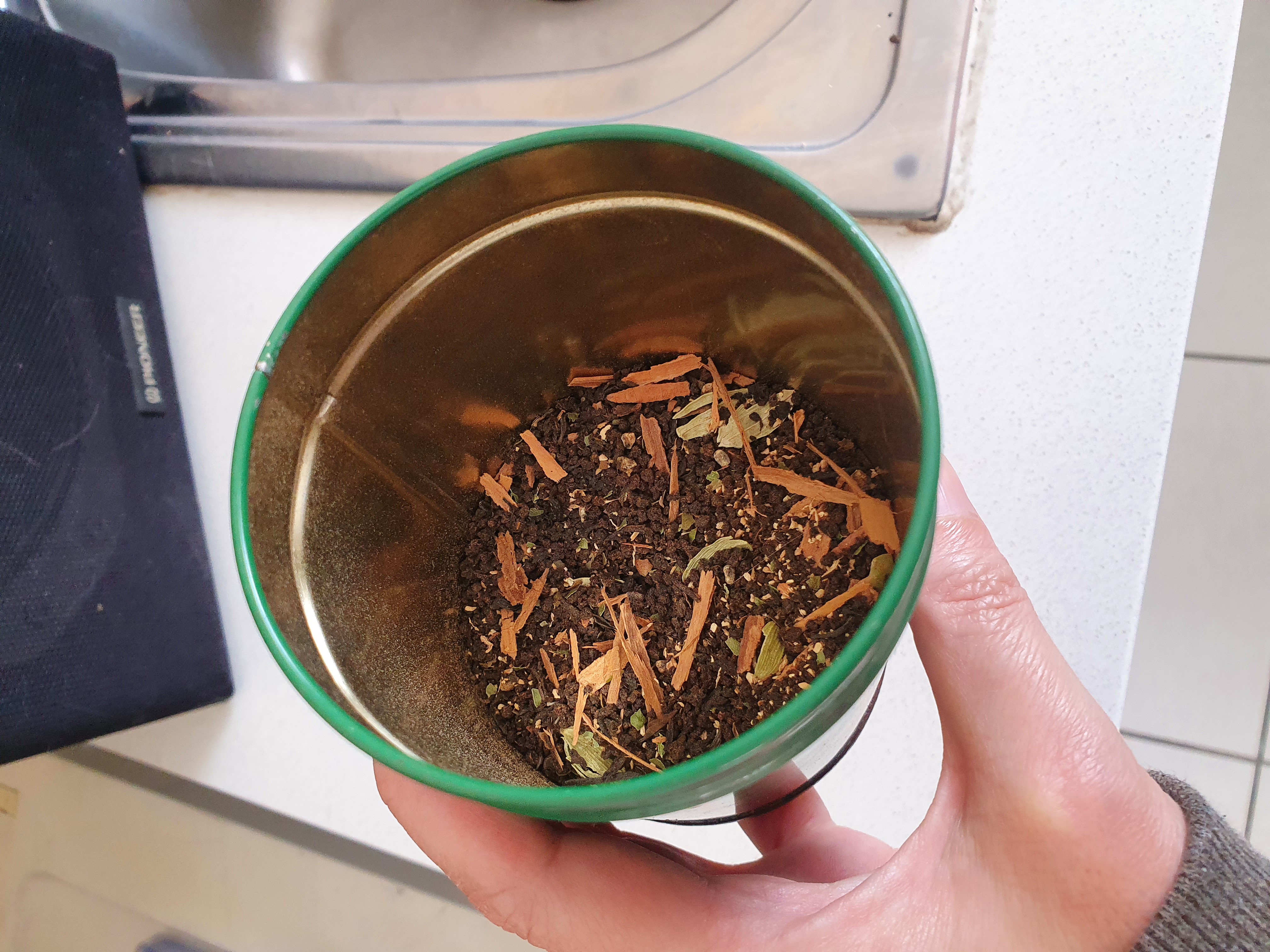 Chai in a tin